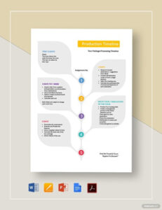 Costum 7 Production Timeline Templates  Excel Pdf Word Example