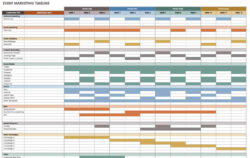 Costum Free Project Timeline Templates  Multiple Formats  Smartsheet Excel