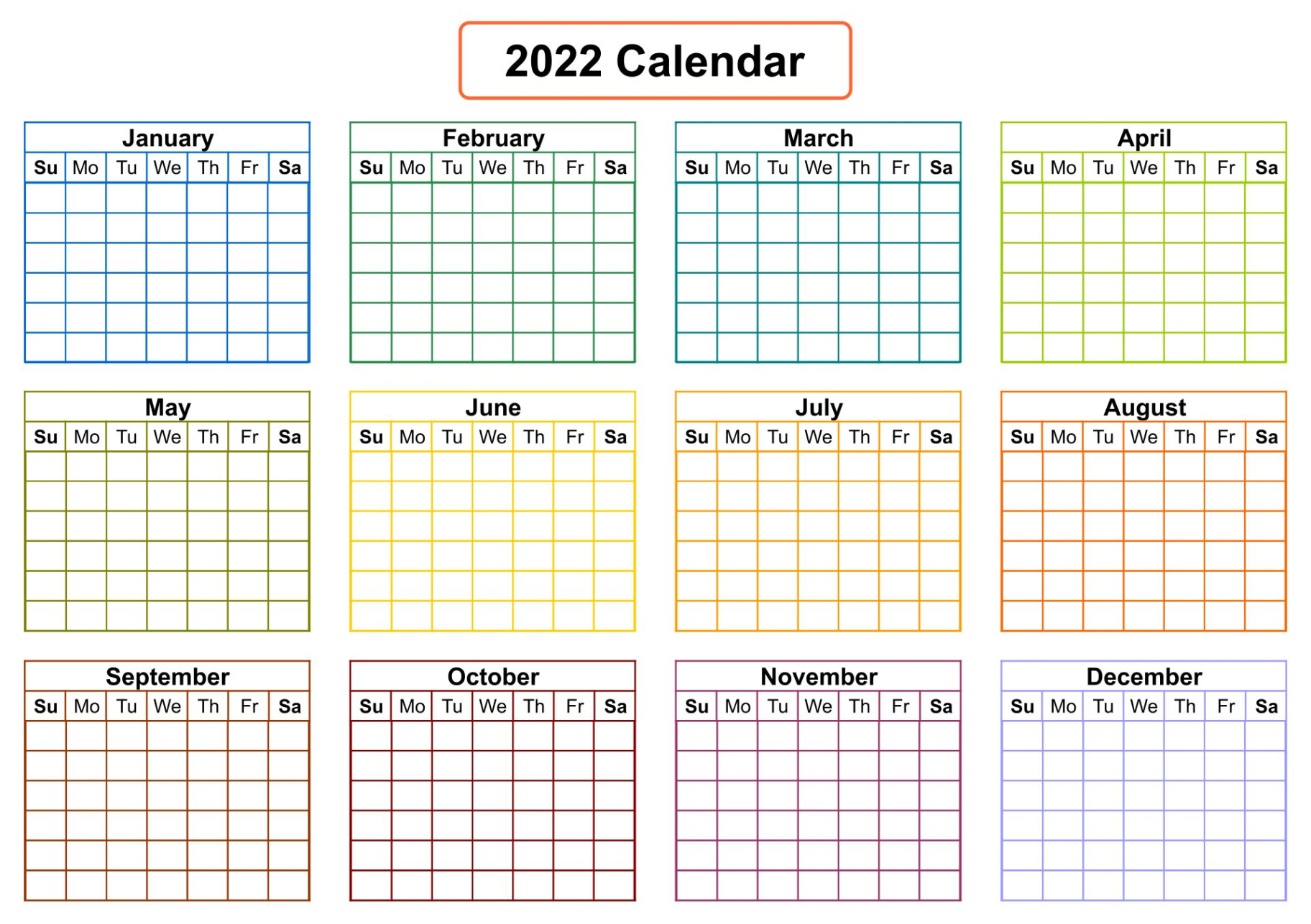 Editable Blank Monthly Calendar Template  10 Free Pdf Printables  Printablee Ppt