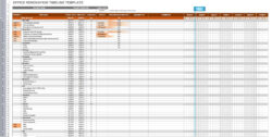 Editable Construction Timeline Template Collection  Smartsheet Word Sample