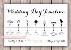 Editable Day Of Wedding Timeline Template Free Of 29 Wedding Timeline Template Word Excel Pdf Psd Pdf Sample