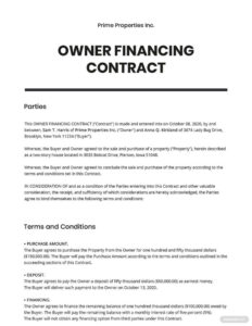 Editable Real Estate Contracts Templates  Format Free Download  Template Word Sample
