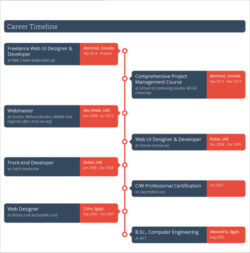 Free Costum Free 14 Career Timeline Templates In Pdf Ppt Example