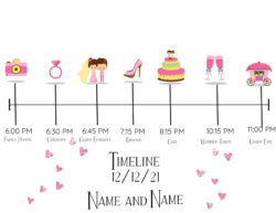 Free Costum Free Wedding Timeline  Online App Word Or Excel Docs Example