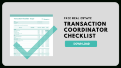 Free Costum Real Estate Transaction Checklist  Shaker Docs Example