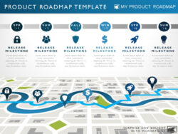 Free Costum Six Phase Technology Strategy Timeline Roadmap Presentation Diagram  My Product Roadmap Word Example