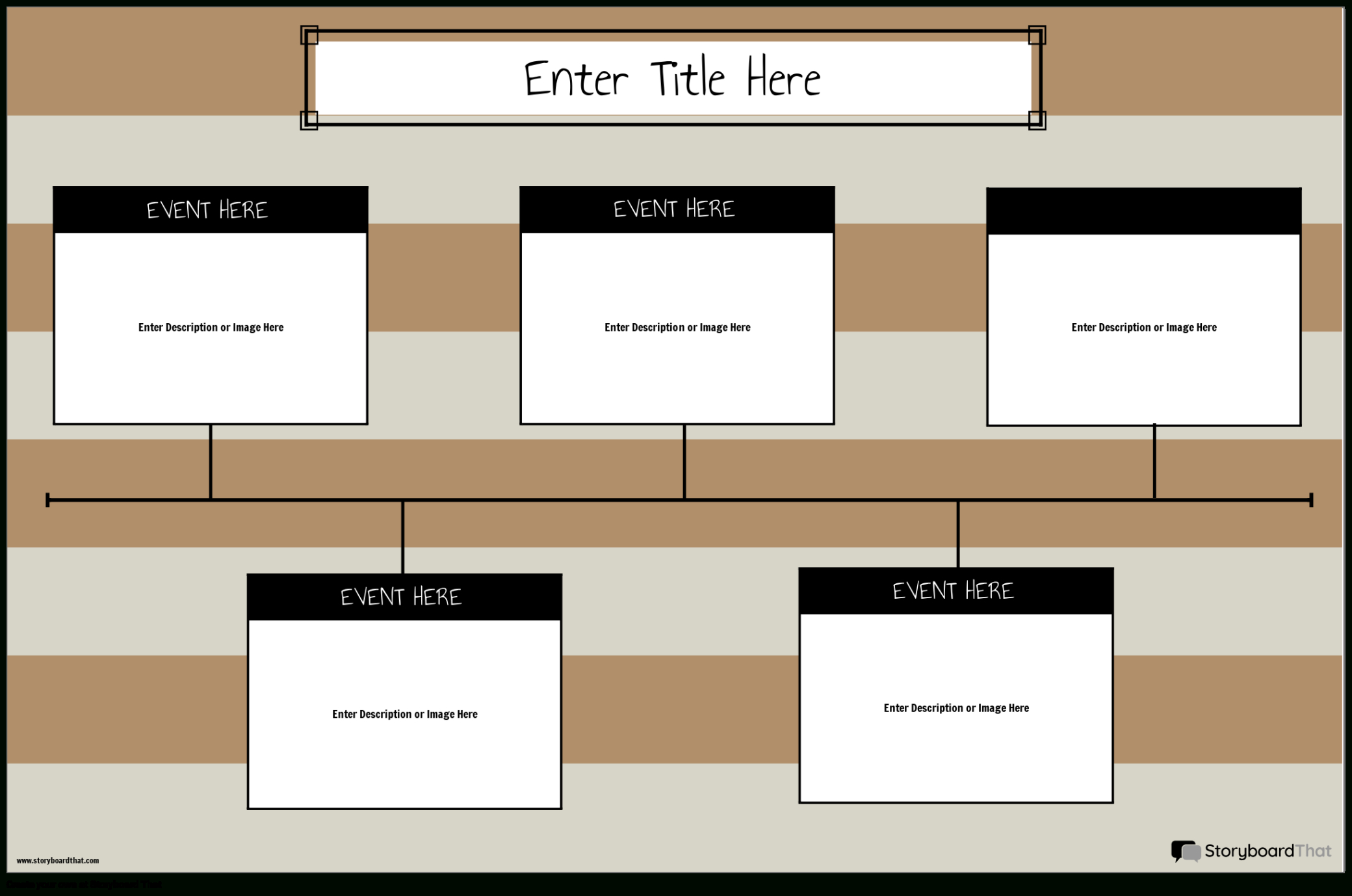 Free Costum Timeline Poster Template — Online Timeline Maker — Create A Timeline Ppt Sample