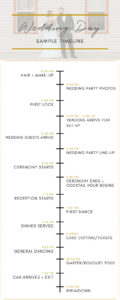 Free Editable How To Create The Perfect Wedding Day Timeline  Junebug Weddings Word Sample