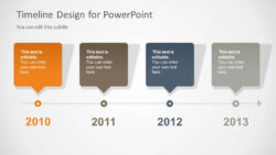 Free Editable Timeline Template For Powerpoint  Slidemodel Excel Sample