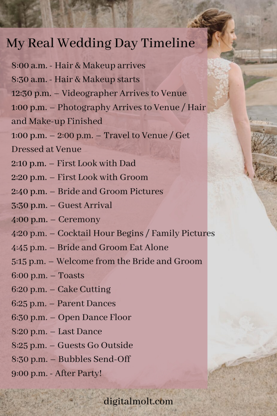 Free Editable Wedding Day Schedule Wedding Planning Timeline Wedding Planner Wedding Reception Checklist Word Sample