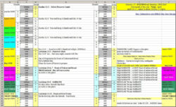 Free  Excel Spreadsheet Project Timeline Templates  Design Talk Docs