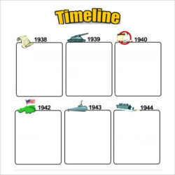 Free Printable Printable Blank Timeline Pdf Excel