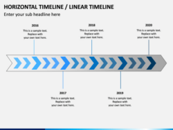 Horizontal Timeline Template Canva Docs Example