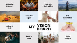 Printable Free Vision Board Template  Download In Word Google Docs Excel Pdf Google Sheets Powerpoint Sample