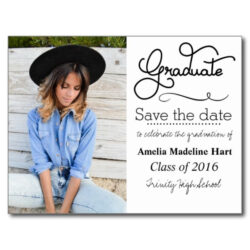 Costum Graduation Save The Date Templates  Printable Word Searches Pdf