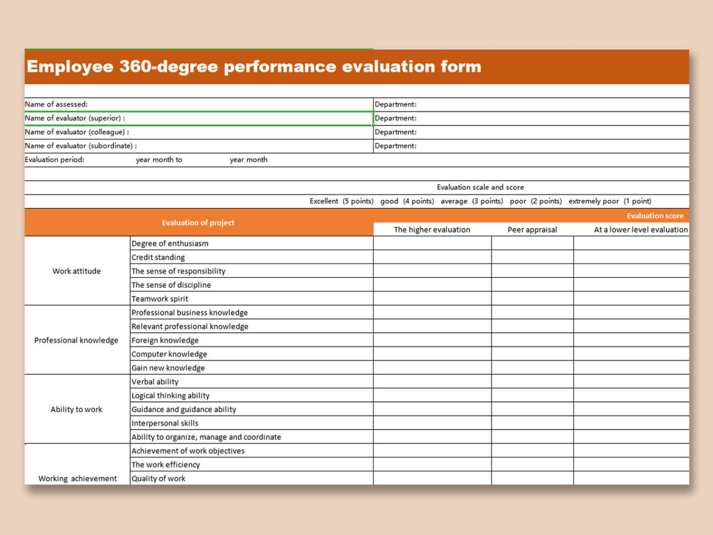 Customer Feedback Form Template Free Download ~ Ms Excel Templates Docs Example