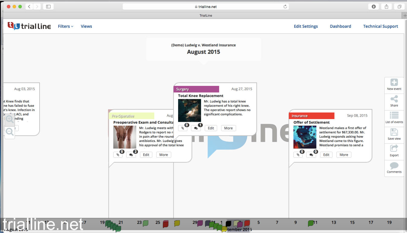 Free Costum Trialline  Superior Case Timeline Software For Attorneys Docs