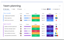 Free Printable Construction Schedule Templates  Monday Powerpoint