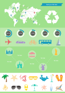Free Printable Editable Tourism Infographic Templates  Free Download  Edraw Pdf Sample
