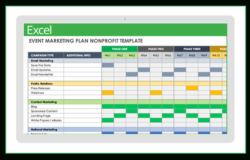 Free Printable Free Nonprofit Marketing Plan Templates  Smartsheet Excel Example