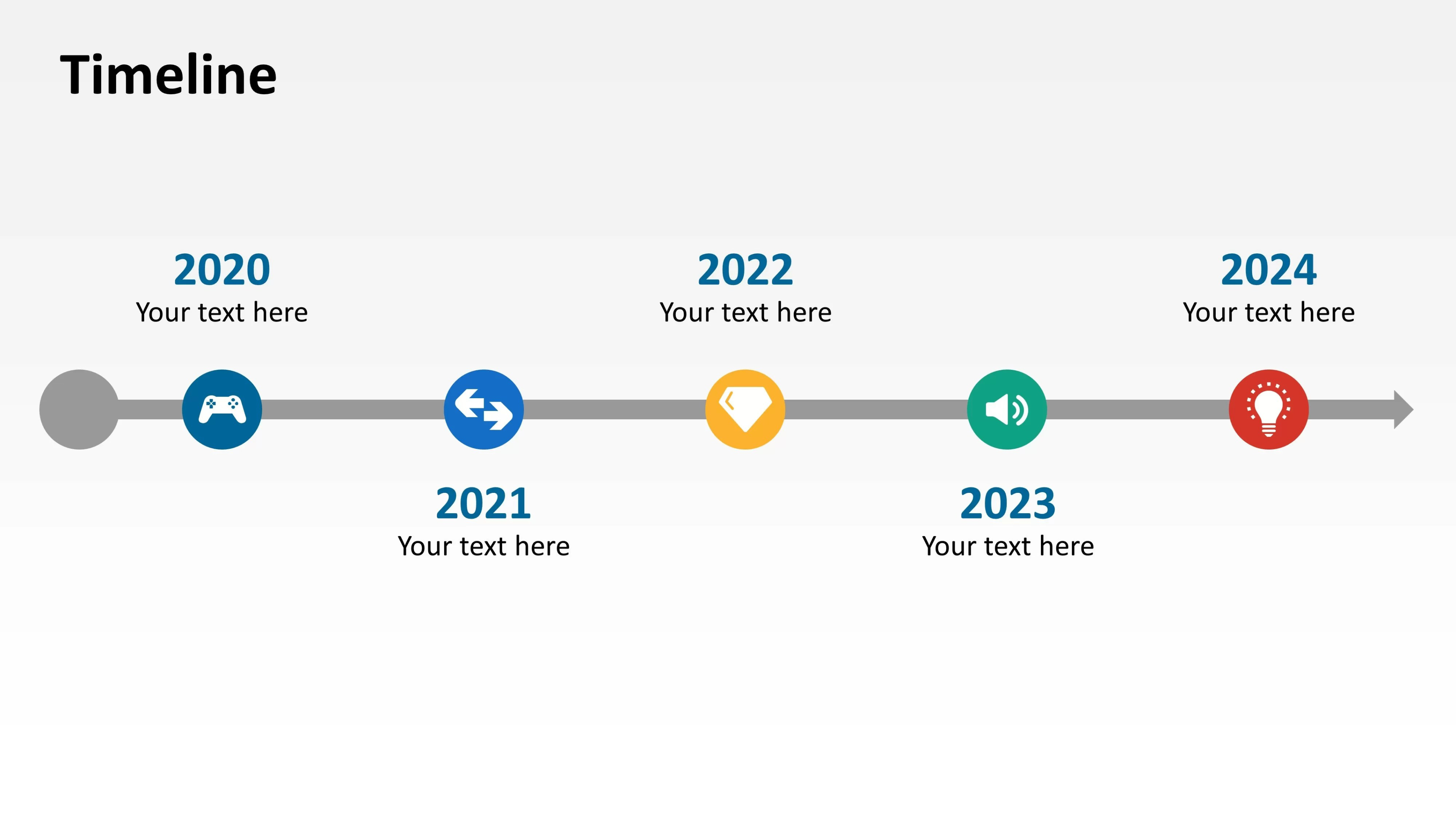 Printable Free Ppt Timeline Template  Vrogueco Word Example