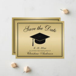 Save The Date Graduation Cards Templates Word Example