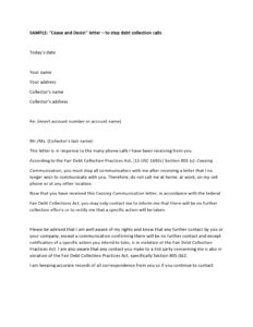 Free Blank Defamation Of Character Cease And Desist Letter Template Pdf