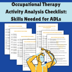 Printable Activity Analysis Occupational Therapy Template