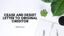 Printable Creditor Cease And Desist Letter Template Doc