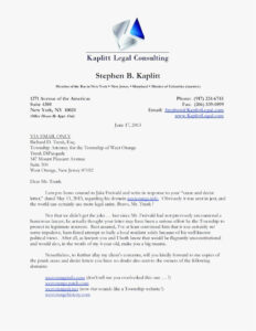 Sample Trademark Cease And Desist Letter Template Doc