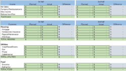 Costum Casual Hoa Excel Template Petty Cash Sheet  Example