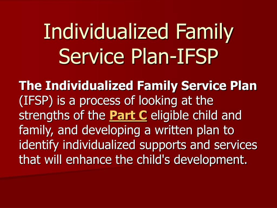 Costum Ppt  Individualized Family Service Planifsp Powerpoint Presentation Free Download  Id819065 Excel Sample