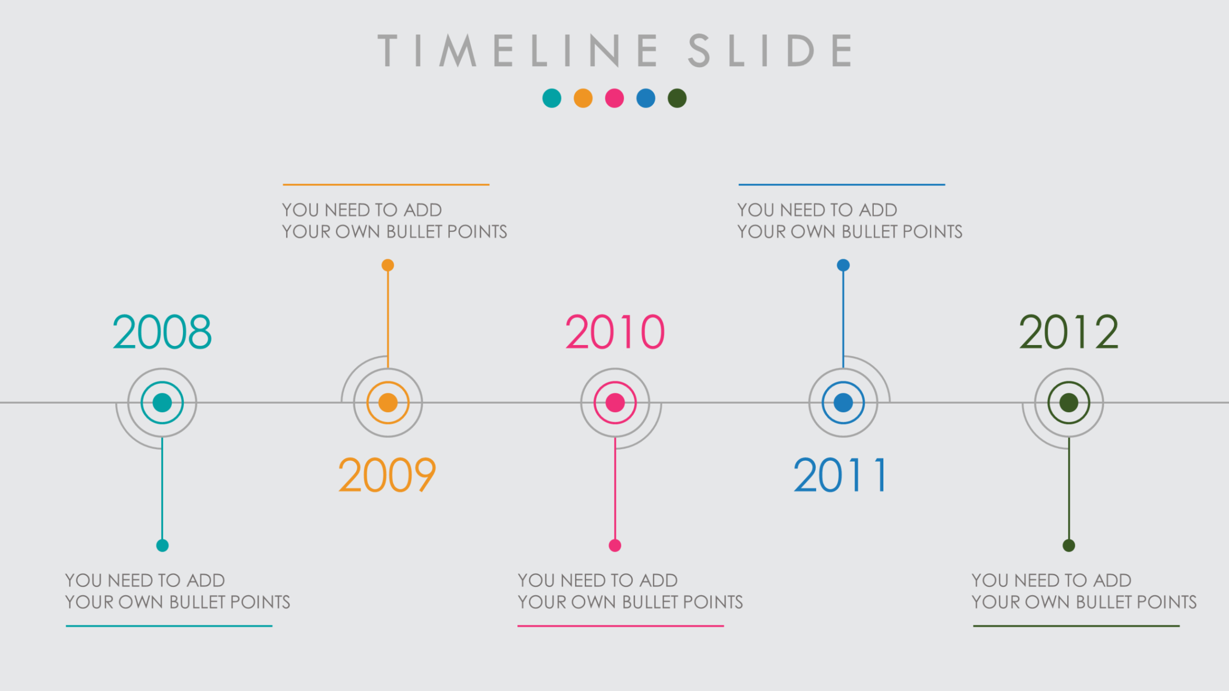 Editable Animated Powerpoint Timeline Template  Powerpoint School  Example