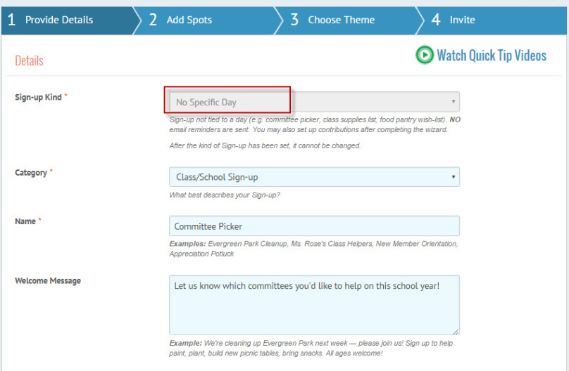 free how to create a committee picker signup sheet signup interest form  signup committee sign up sheet template example