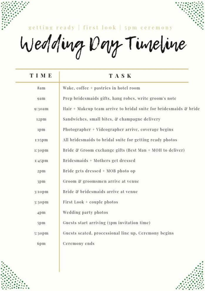 Free  Wedding Day Timeline  Day Timeline Wedding  Wedding Day Timeline Wedding Timeline Wedding Ppt Example