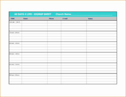 Blank Job Completion Sign Off Form Template Excel