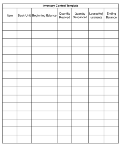 Computer Sign Out Sheet Template Word Sample