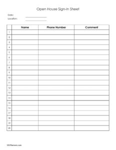 Custom Staff Sign In And Out Sheet Template Excel Sample