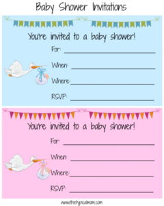 Free Custom Baby Shower Sign Up Sheet Template Excel Sample