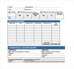 Free Editable Overtime Sign Up Sheet Template Pdf Sample