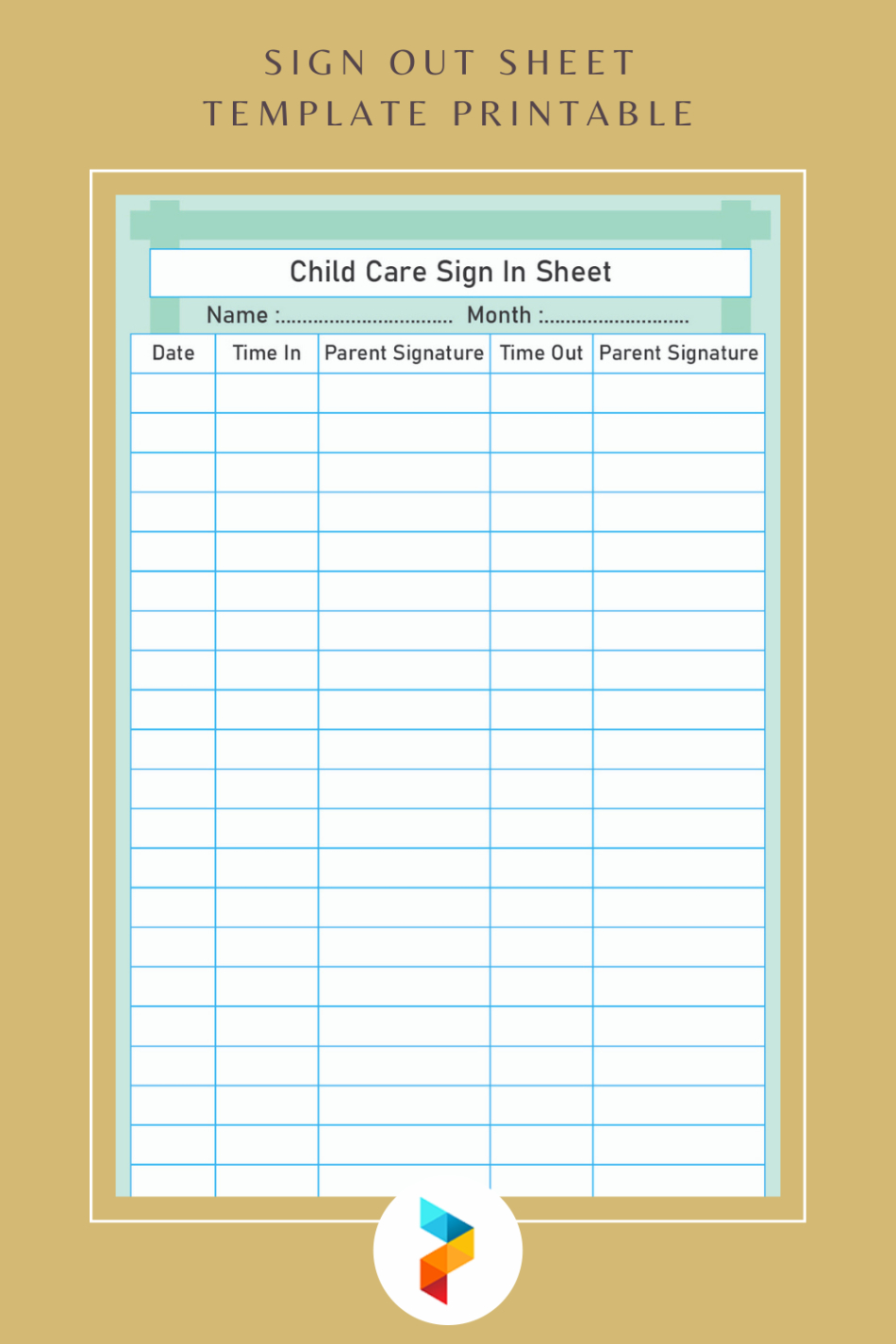 Free Printable File Sign Out Sheet Template Doc Sample