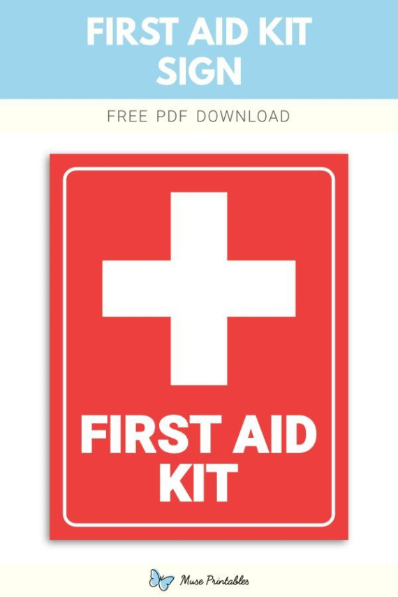 Free Printable First Aid Kit Sign Out Sheet Template