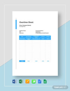 Free Printable Overtime Sign Up Sheet Template Pdf