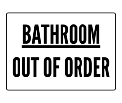 Printable Bathroom Sign Off Sheet Template Doc Sample