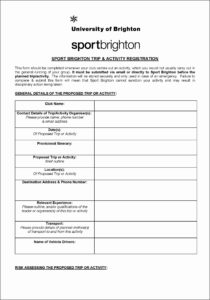 Printable Golf Team Sign Up Sheet Template Word