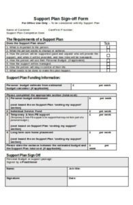 Project Approval Sign Off Template Pdf