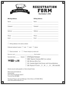 Blank Camp Sign Up Form Template Doc Sample