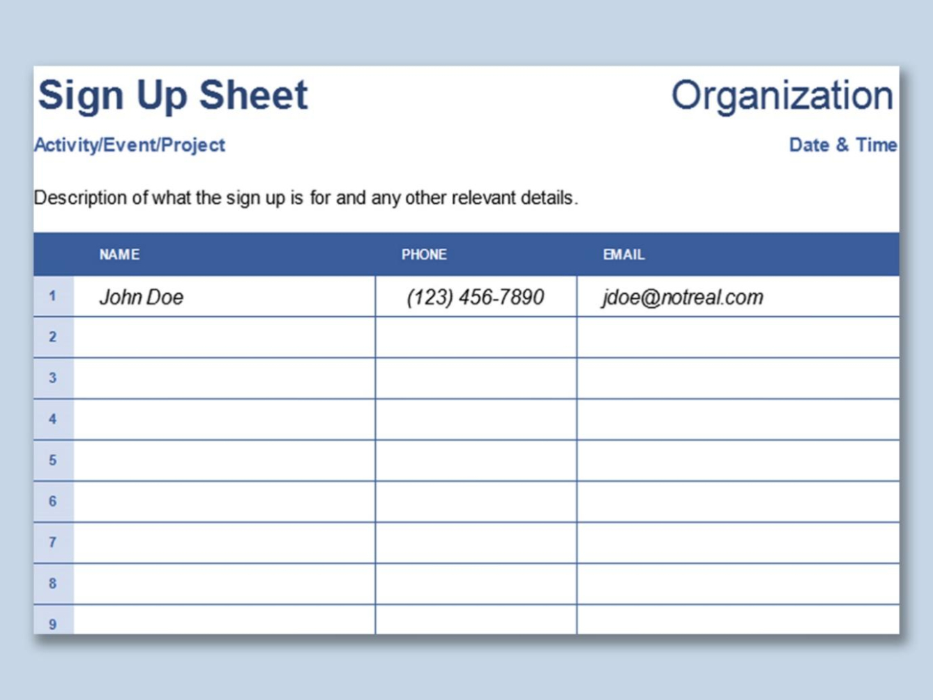 Blank Computer Sign Out Sheet Template Pdf Sample