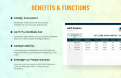 Custom Daycare Sign In And Out Sheet Template Word