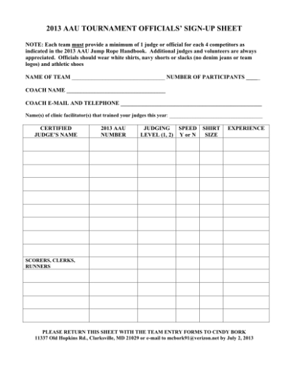 Custom Golf Tournament Sign In Sheet Template Excel